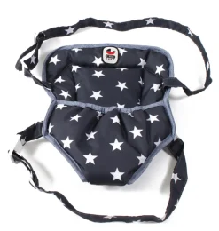 Babytrage mit Sternen, einschließlich der Gordi- und Miniland-Puppen