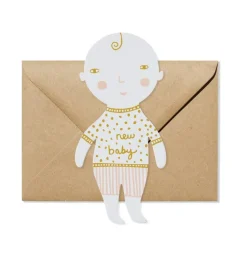 Donna Wilson Kartenbaby mit Umschlag