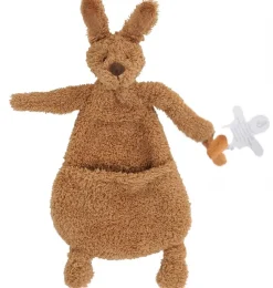 Happy Horse Schmusetuch Känguru Kick mit Schnullerhalter