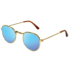Heless Puppensonnenbrille gold mit verspiegelten Gläsern