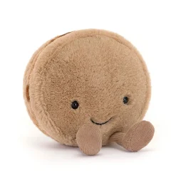 Jellycat Amuseables Mona Macaron (Schokolade)