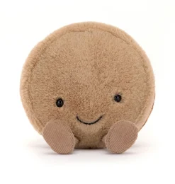 Jellycat Amuseables Mona Macaron (Schokolade)