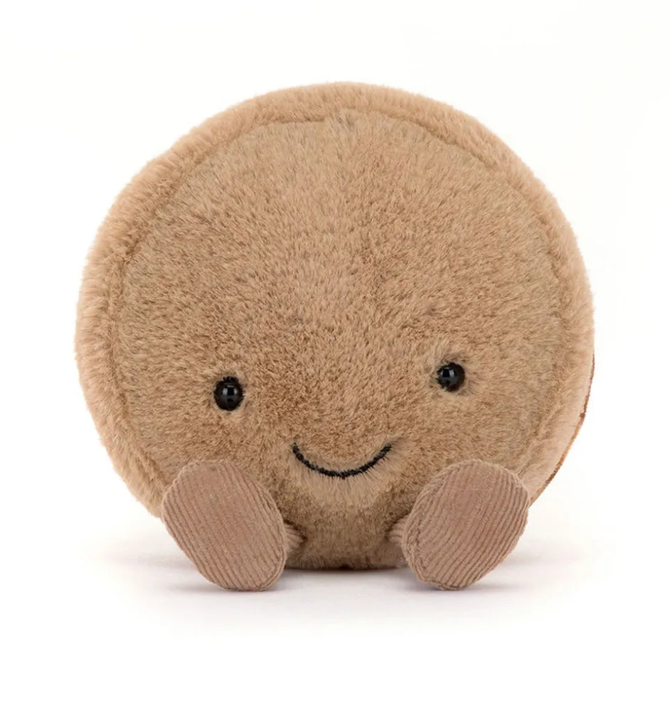 Jellycat Amuseables Mona Macaron (Schokolade)