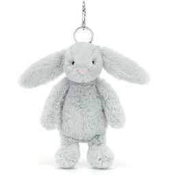 Jellycat Bashful Hase Silber / Taschenanhänger