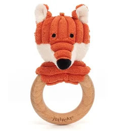 Jellycat Cordy Roy Baby-Fuchs-Beißring und Rassel