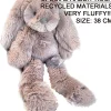 Kuscheliger Hase aus recycelten Materialien von Happy Horse