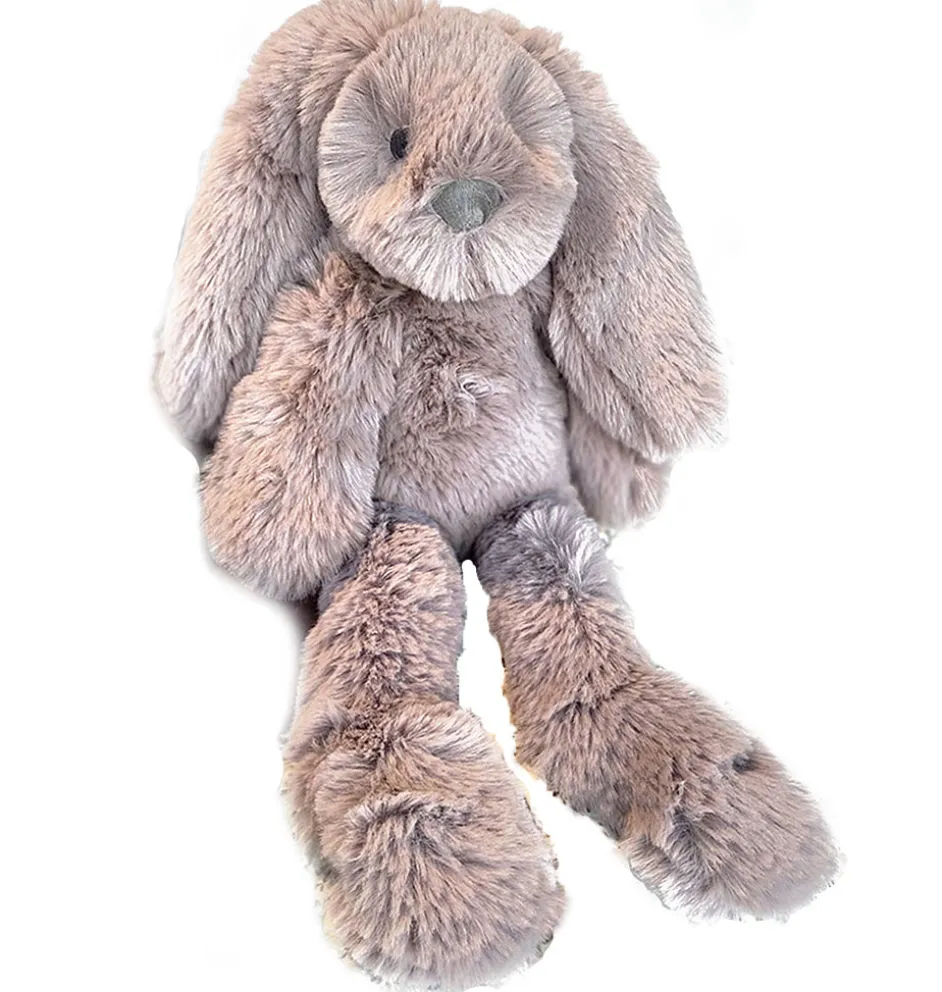 Kuscheliger Hase aus recycelten Materialien von Happy Horse