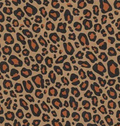 Leoparden-Geschenkpapier aus Kraftpapier