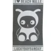 Luckyboysunday Badetuch Nulle 70 x 130 cm