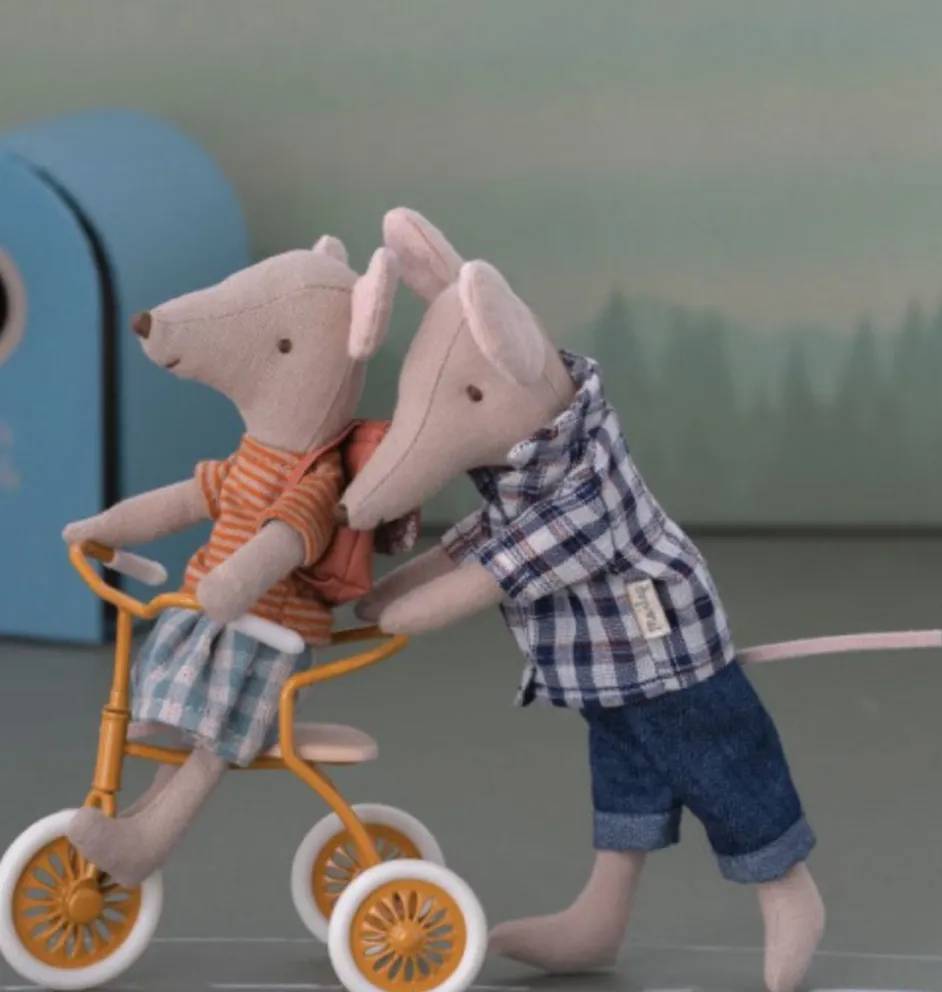 Maileg Bekleidungsset Big Brother Maus (Dreirad)