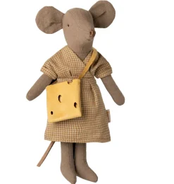 Maileg Bekleidungsset Mutter Maus / Kleid und Tasche