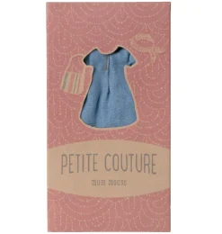 Maileg Bekleidungsset Mutter Maus / Jeanskleid + Tasche + Stirnband