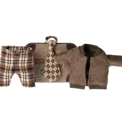 Maileg Bekleidungsset Opa Maus mit Koffer