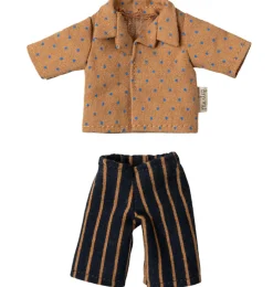 Maileg Bekleidungsset Vater Maus / Hemd und gestreifte Hose