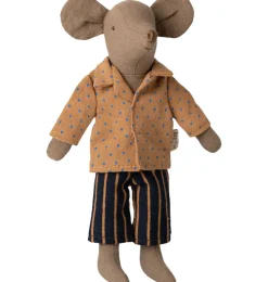 Maileg Bekleidungsset Vater Maus / Hemd und gestreifte Hose