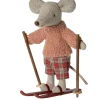Maileg Big Sister Maus mit Skiset