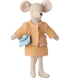 Maileg Kleidungsset Mutter Maus / Anzug mit Tasche