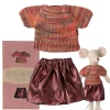 Maileg Kleidungsset Petite Couture Mutter Maus / Rock und Top