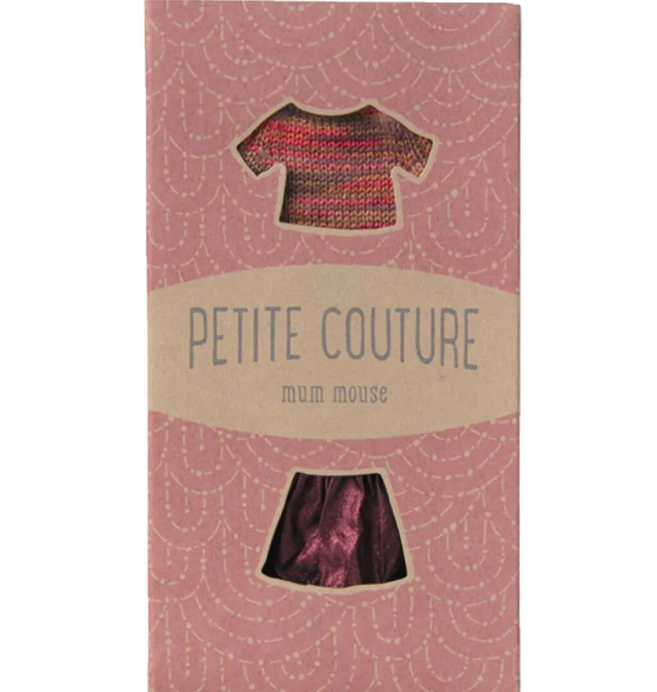 Maileg Kleidungsset Petite Couture Mutter Maus / Rock und Top