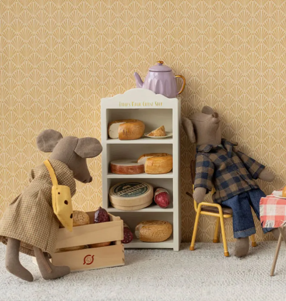 Maileg Kleidungsset Vater Maus / Kariertes Hemd und Jeans