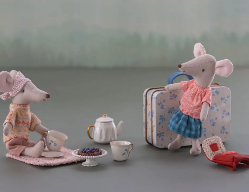 Maileg Nachmittagsleckerli Madelaine Blue / Teeservice