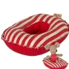 Maileg Schlauchboot für die Mäuse - rot gestreift