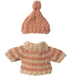 Maileg Strickpullover und Mütze für die Big Sister Maus
