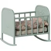Maileg Wiege / Schaukelwiege blau mint