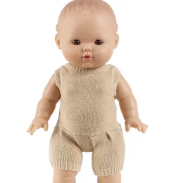 Minikane Barboteuse Orlando und Trikotcreme für Gordi-Puppen