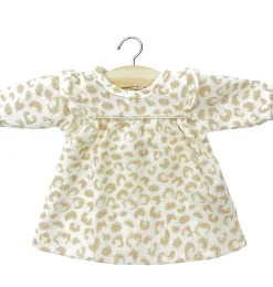 Minikane Gordi-Kleid / Robe Mélodie aus Crépon Féline mit Lurex-Paspelierung