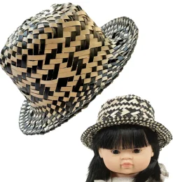 Minikane Strohhut Pablo Noir für Gordi-Puppen