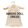 Minikane-Kleid für Amigas-Puppen / écru