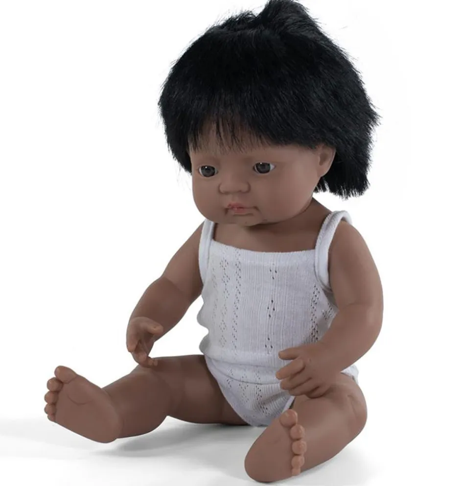 Miniland Puppe Junge Hispanic 38 cm