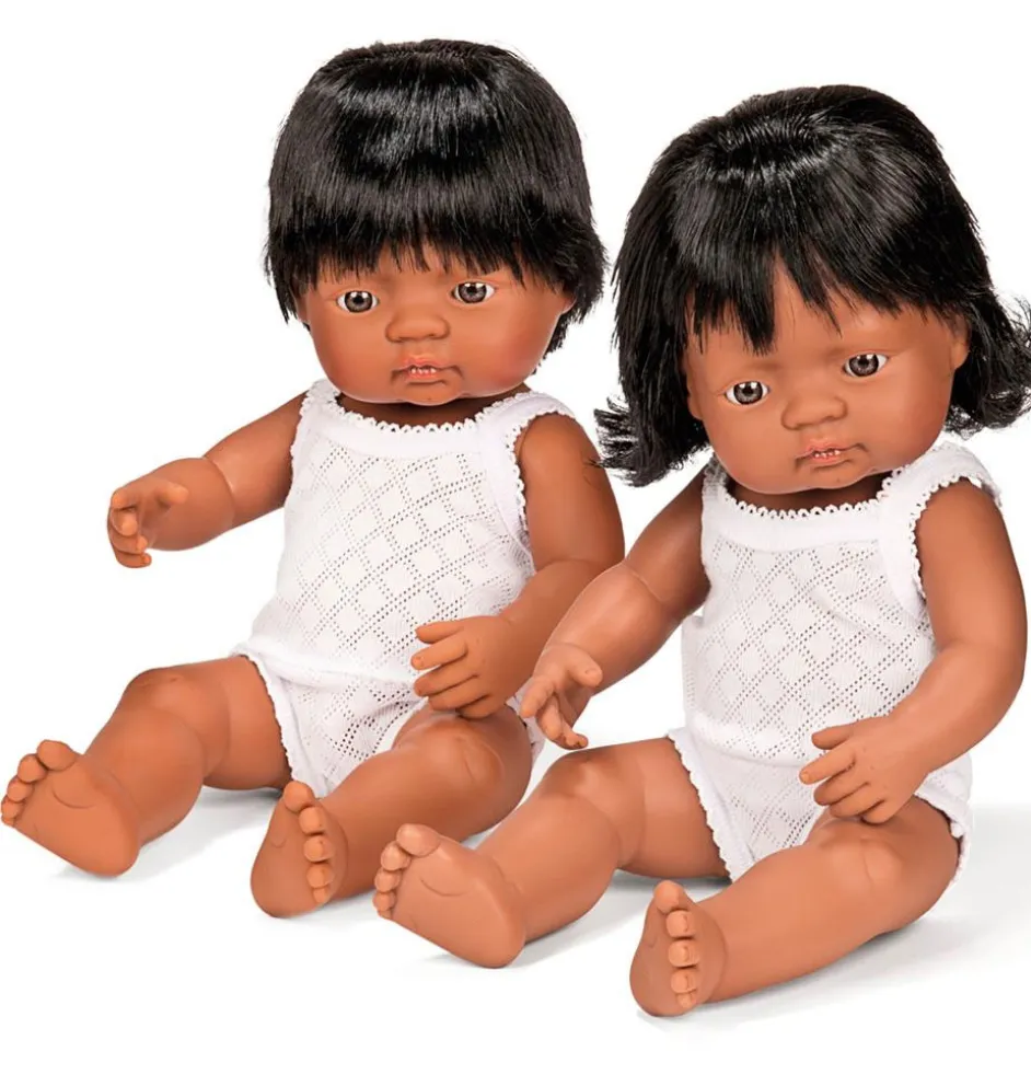 Miniland Puppe Junge Hispanic 38 cm