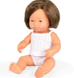 Miniland Puppenmädchen mit Down-Syndrom 38 cm