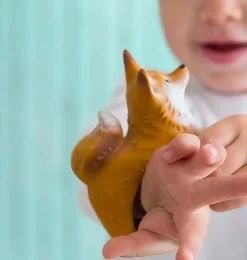 Oli & Carol Rob de Fox Beißspielzeug, Badespielzeug und Armband