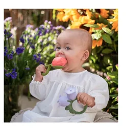 Oli und Carol Theo Tulpen-Badespielzeug / Beißspielzeug