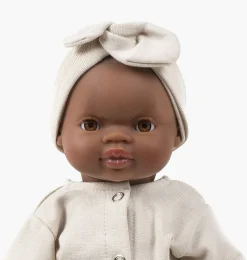 Paola Reina Babypuppe braunes Mädchen 34 cm