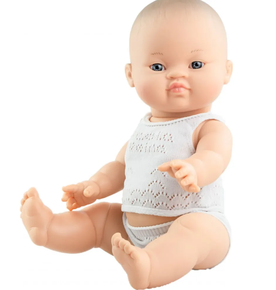 Paola Reina Babypuppe Junge Asiatin mit Unterwäscheset