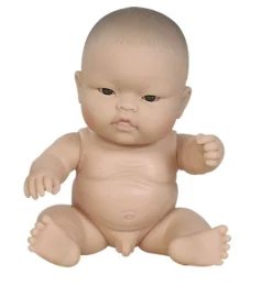 Paolo Reina Peque Puppenjunge Asiat mit Minikane-Strampler