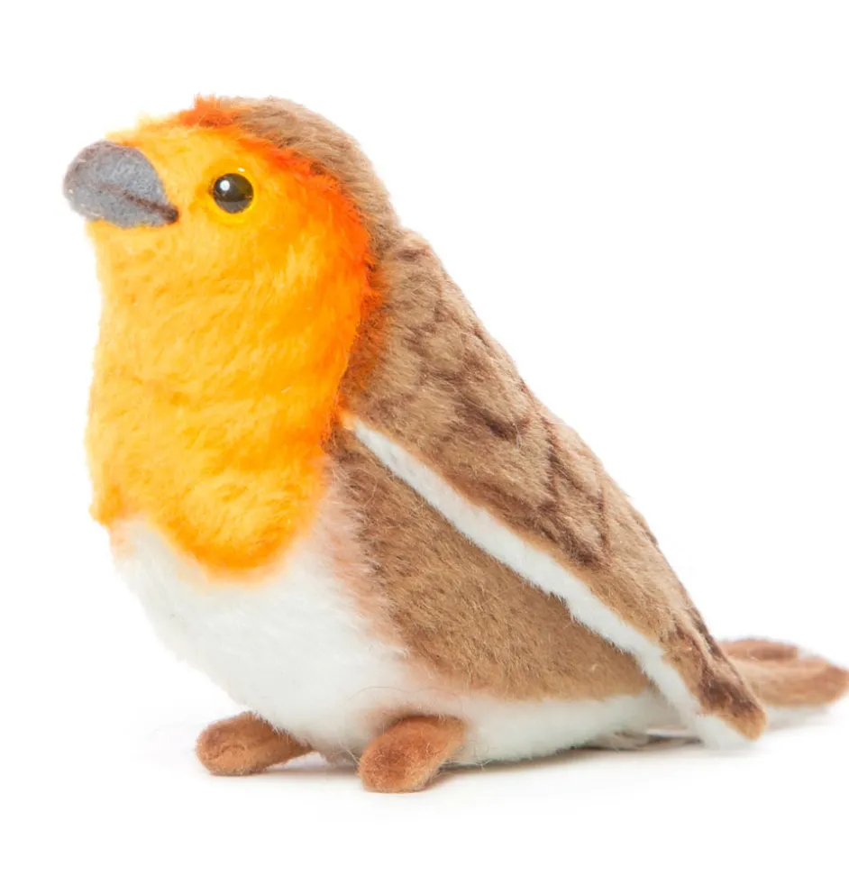 Rotkehlchen Kuscheltier Hansa 14 cm