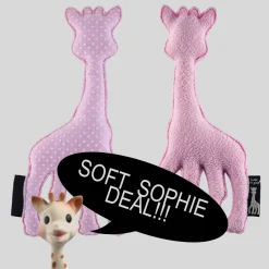 Vulli / Sophie die Giraffe Stofftier rosa