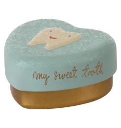 Zahndose Mintgrün mit Gold Maileg